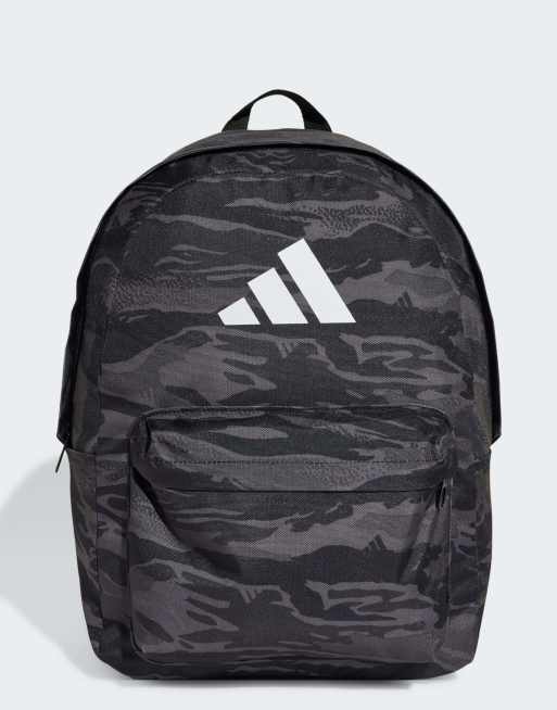 adidas Performance - Classic - Zaino color grigio five/grigio six/bianco con grafica