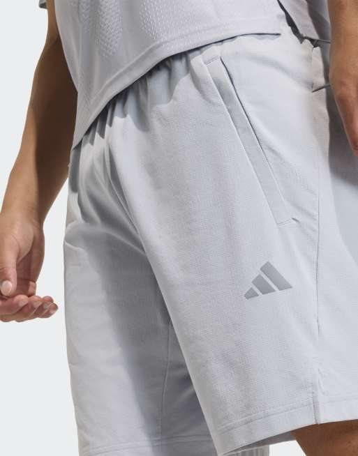 adidas performance - Climacool 3D - Pantaloncini color argento halo, 4 di 4
