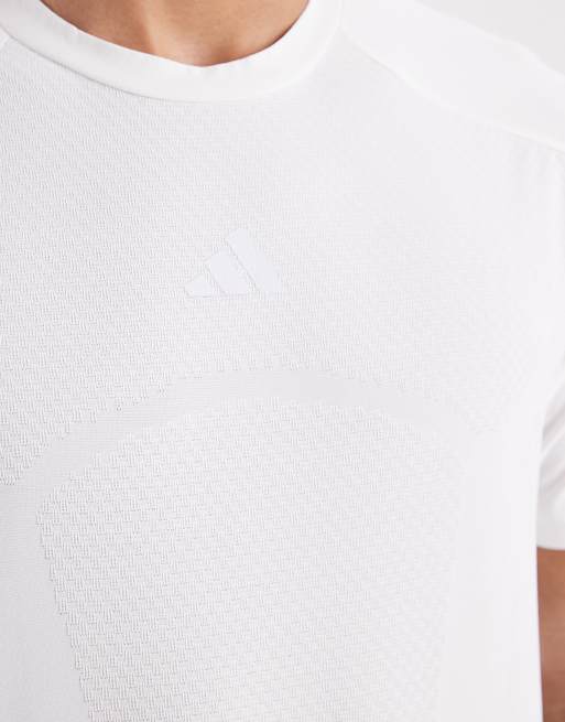 adidas Performance – Climacool 3D – Vit t-shirt, 5 av 5