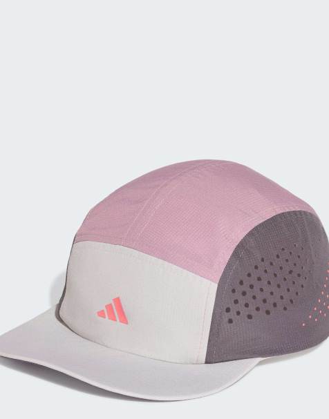 adidas Performance - Climacool - Gorra gris cinco y color turbo con 5 paneles para correr - view 1
