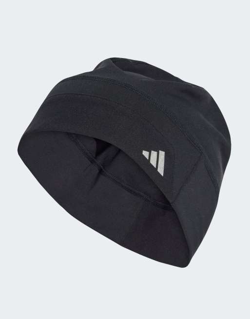 adidas performance - Climawarm - Beanie in zwart / reflecterend zilver