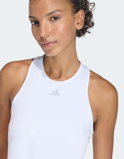 white christmas dresses adidas Women's Club Tennis Climacool Dress – League Outfitters