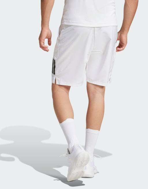 adidas Performance - Club Tennis Climacool - Hvide shorts med 3 striber, 4 af 5