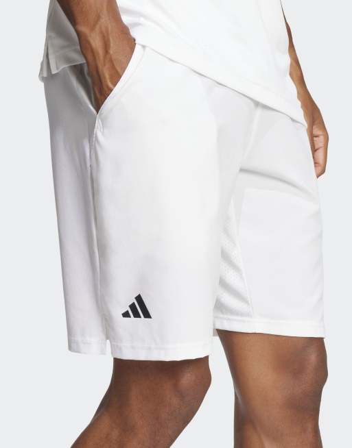 adidas Performance - Club Tennis Climacool - Pantaloncini elasticizzati bianchi, 4 di 5