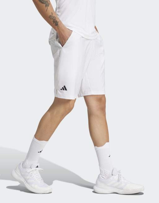 adidas performance - Club Tennis - Climacool - Short met 3-Stripes in wit