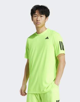 Club Tennis Climacool - T-shirt  3 bandes - Citron lucide - Adidas Performance - Modalova
