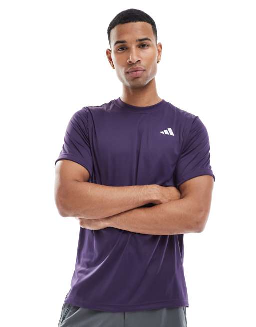adidas performance Club tennis climacool tee in aurora plum