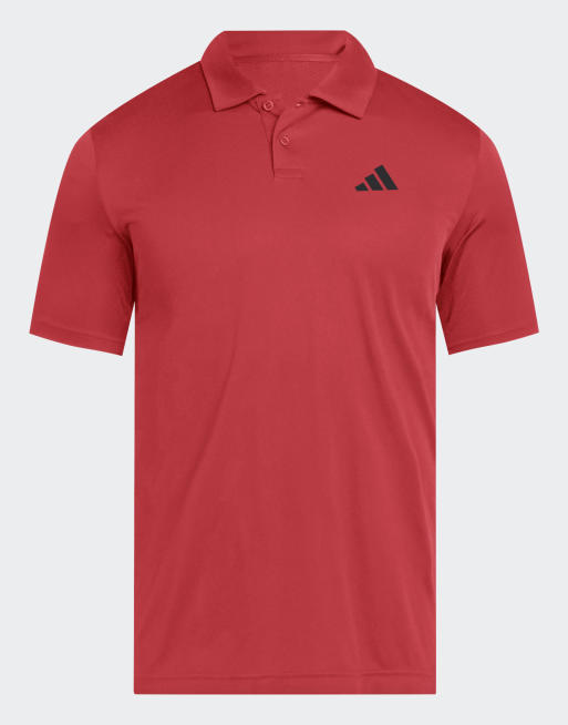 adidas Performance – Club Tennis – Czerwona koszulka polo, 2 z 4
