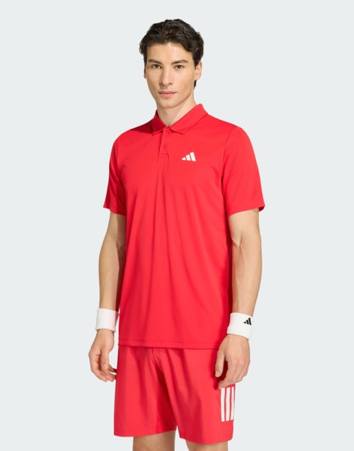 adidas Performance - Club Tennis Polo - Polo color rubino, 1 di 4