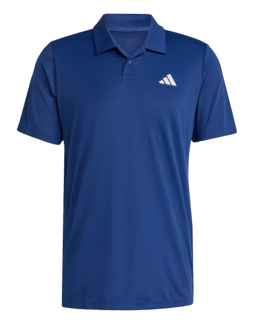 adidas performance Club tennis polo shirt in dark blue, 3 of 4