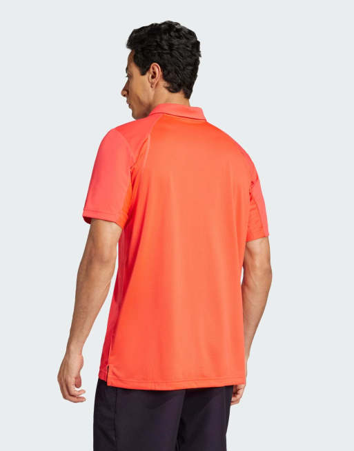 adidas performance – Club Tennis – Polohemd in Semi Lucid Red, 3 von 4