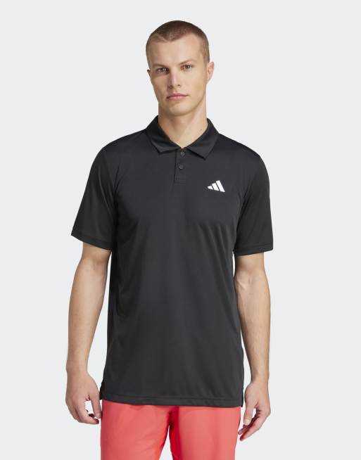 adidas Performance - Club Tennis - Sort poloskjorte