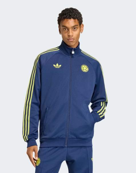 adidas Performance – Colombia Originals – Marinblå träningstopp - view 1