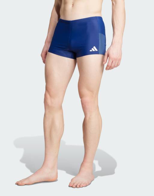adidas performance Colorblock swim boxers in dark blue