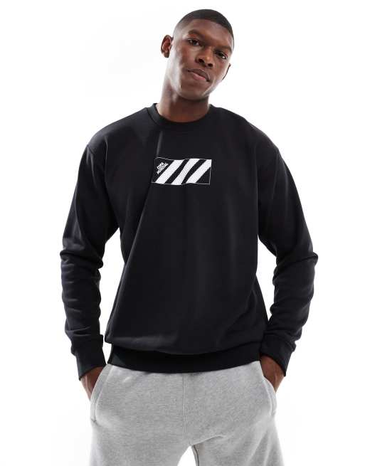 adidas Performance – Copa – Sweatshirt in Schwarz mit Grafik