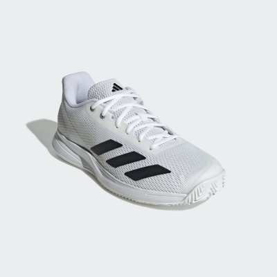 Performance - Courtflash Speed 2 - Tennisschuhe in Wolkenweiß/Wolkenweiß/Core-Schwarz Weiß 48