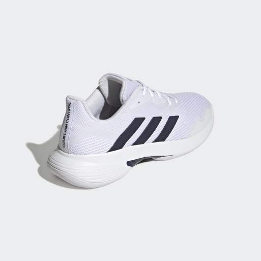 adidas Performance – Courtjam Control – Tennisschuhe in Wolkenweiß/Team-Marineblau/, 4 von 4