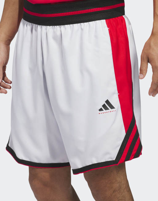 adidas performance - Crazy Lite - Pantaloncini grigi e rossi, 2 di 4
