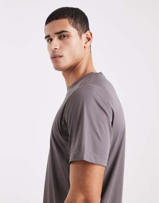 adidas performance - D4T Primelift - T-shirt met 3-Stripes in antracietgrijs, 5 van 5