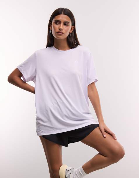 adidas Performance D4T T-shirt in lilac - view 1