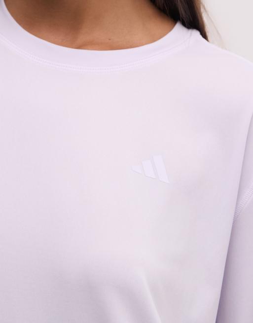 adidas Performance D4T T-shirt in lilac, 3 of 4