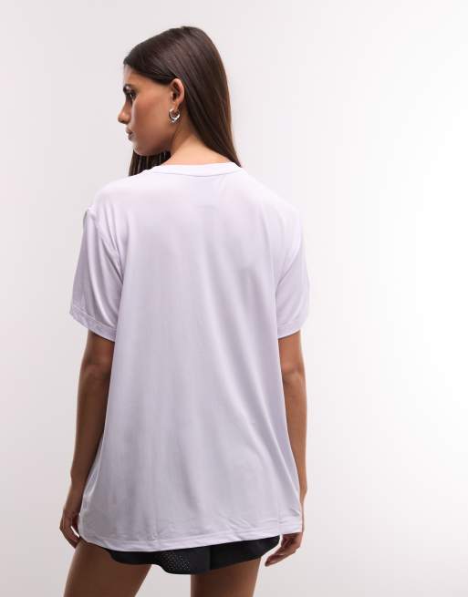 adidas Performance D4T T-shirt in lilac, 4 of 4