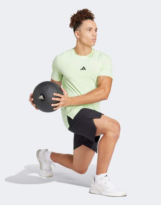 adidas Performance D4T t-shirt with small chest logo in