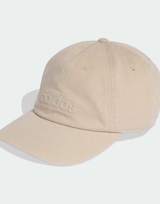 adidas Performance - Dad-Kappe in verwaschenem Beige-Neutral