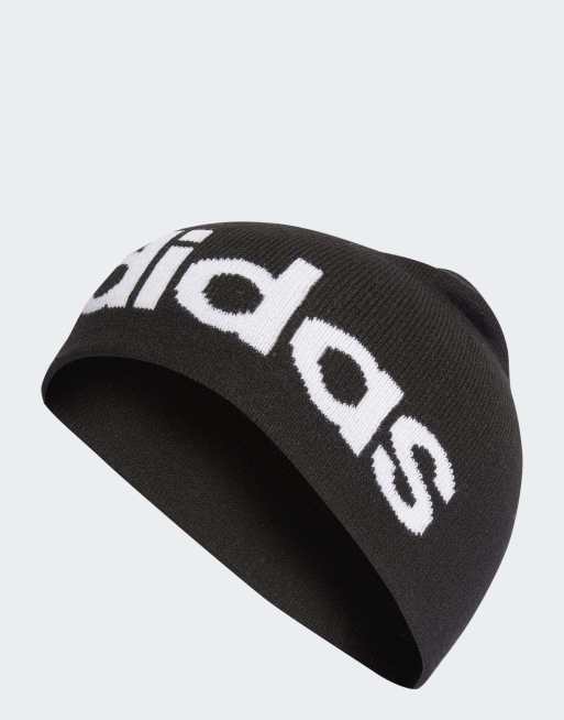 adidas Performance - Daily - Beanie in zwart/wit