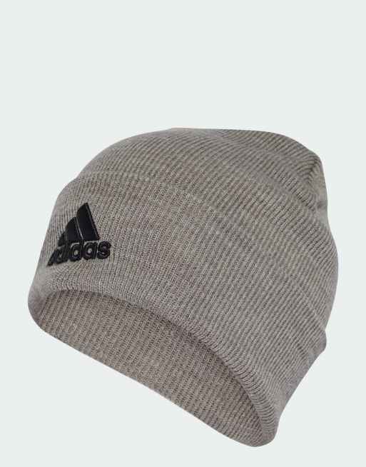 adidas Performance - Daily - Bonnet léger - Gris moyen chiné/blanc