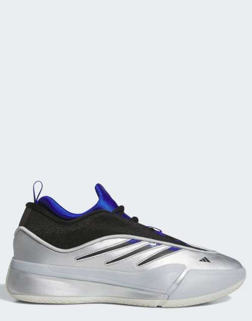 adidas Performance - Dame 9 - Sorte/metallisk sølvfarvede sneakers