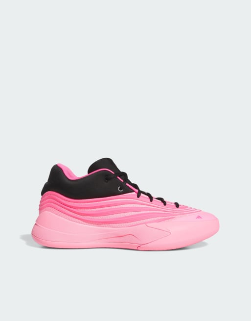 adidas performance - DAME x shoes - Pink/kernesort(iriserende sko