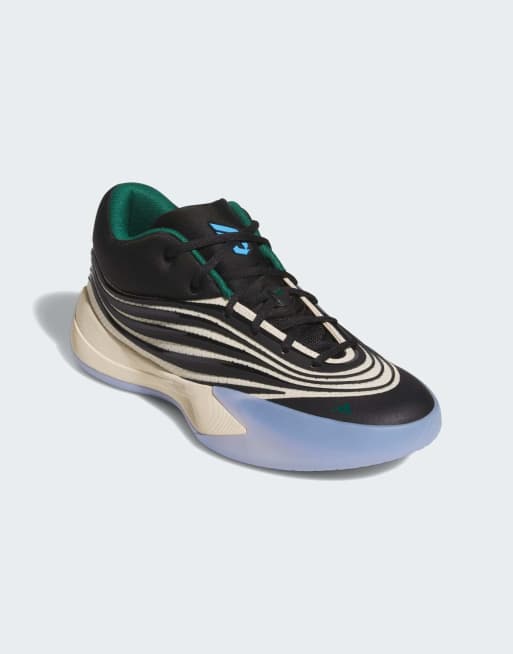 adidas Performance – Dame X – Svarta och naturvita skor, 3 av 4