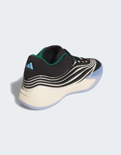adidas Performance – Dame X – Svarta och naturvita skor, 4 av 4