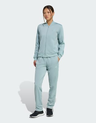 adidas Performance - Dayready - Trainingsanzug in Wonder Sage-Grün