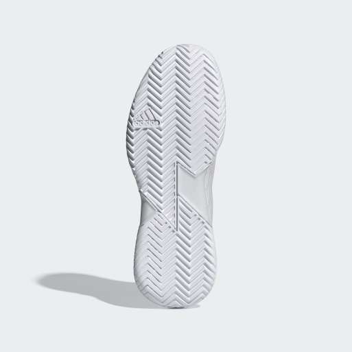 adidas performance Defiant speed 2 tennis shoes in cloud white, 2 of 4
