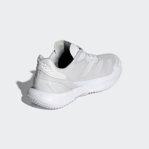 adidas performance Defiant speed 2 tennis shoes in cloud white, 4 of 4
