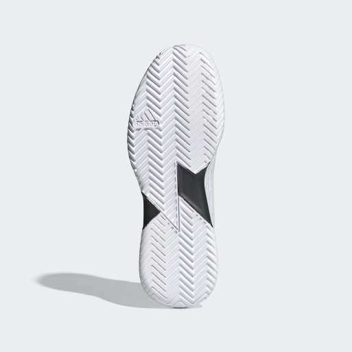 adidas performance - Defiant Speed 2 - Tennisschoenen in wit, zwart en grijs, 2 van 4