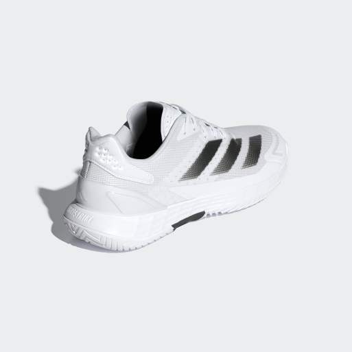 adidas performance - Defiant Speed 2 - Tennisschoenen in wit, zwart en grijs, 4 van 4