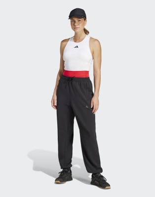 adidas Performance - Designed for Training - Aufwärmhose in Schwarz