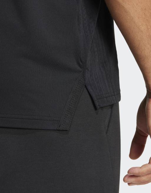 adidas Performance - Designed For Training Intensity - T-shirt nera, 3 di 4