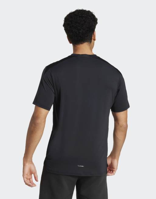 adidas Performance - Designed For Training Intensity - T-shirt nera, 4 di 4