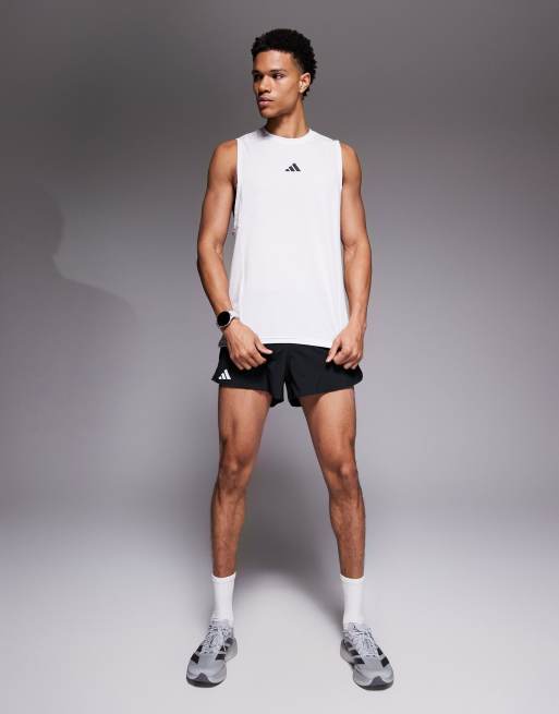 adidas Performance – Designed for Training – Vitt träningslinne, 2 av 5