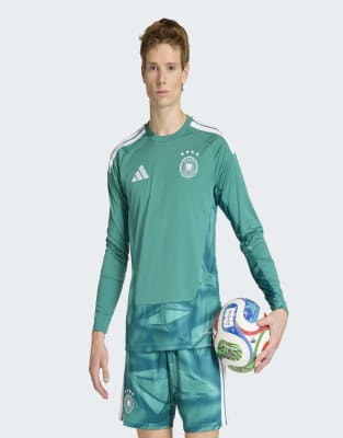 Performance - Deutschland 26 - Langärmliges Torwart-Heimtrikot in Aktivgrün Grün XL