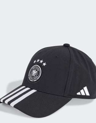 adidas Performance - Deutschland - Fußballkappe in Schwarz / Weiß
