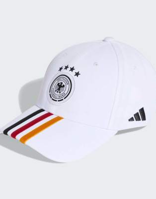 adidas Performance - Deutschland - Fußballkappe in Weiß/Bunt