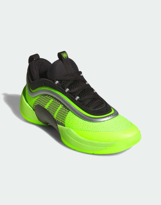 adidas Performance - D.O.N Issue 6 - Sneakers i neon-citrongul/sort