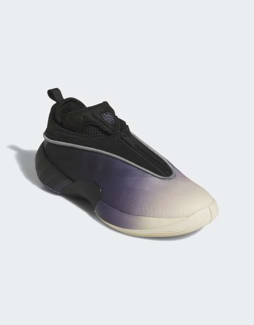 adidas Performance - D.O.N Issue 7 - Sorte/støvet lilla sko