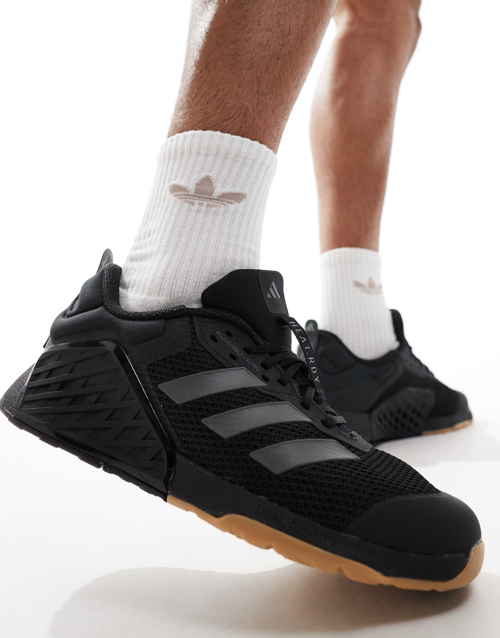 кроссовки adidas Performance Dropset 3 черного цвета 23590₽