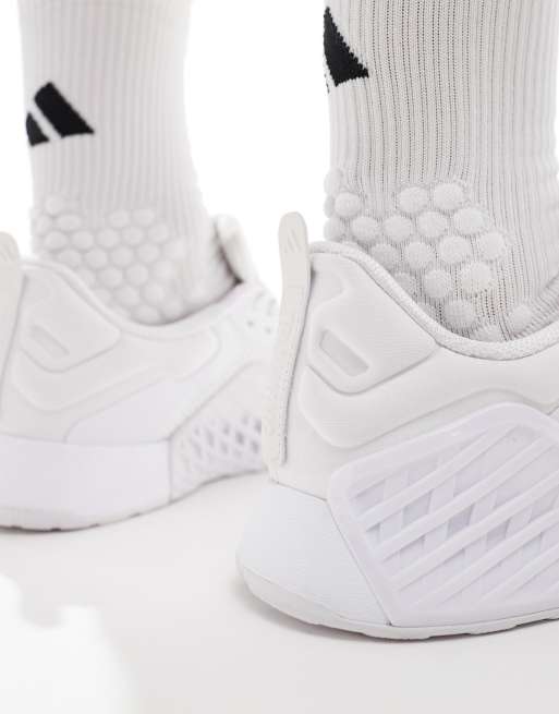 adidas Performance Dropset 3 sneakers in white